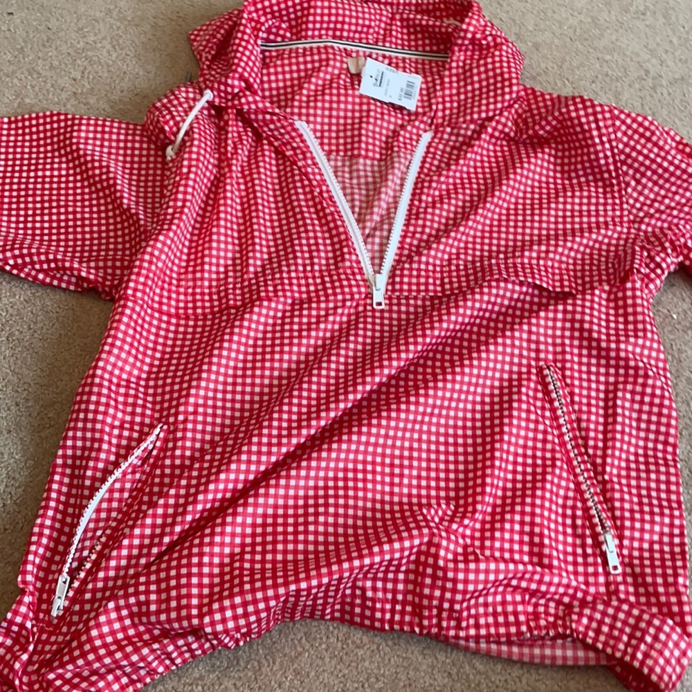 Velour by Nostalgia rain jacket